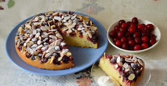 Венский пирог с вишней