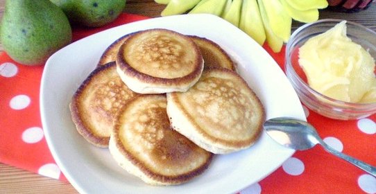 Оладушки на кислом кефире