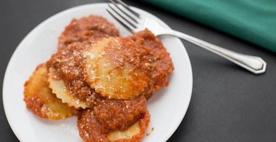 Равиоли с мясом