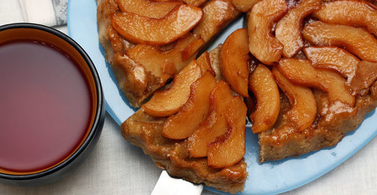 Тарт татен с айвой