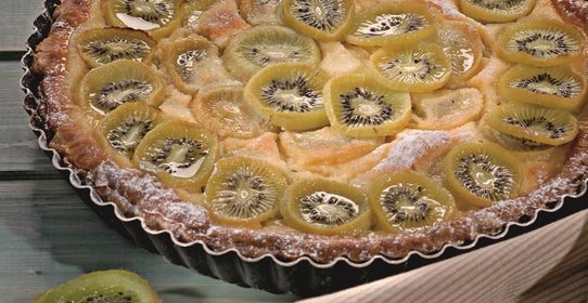 Пирог с киви