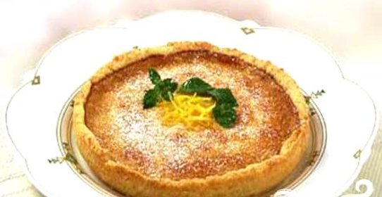 Греческий пирог с козьим сыром