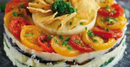 Овощной торт Парментье