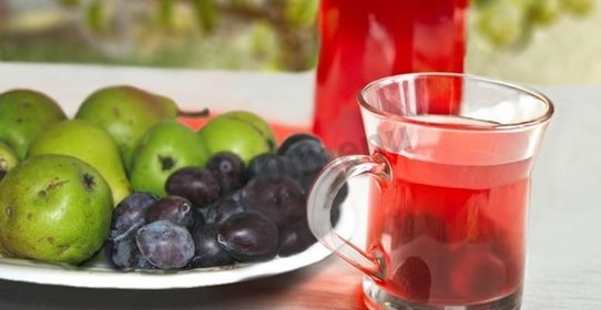 Компот груша слива