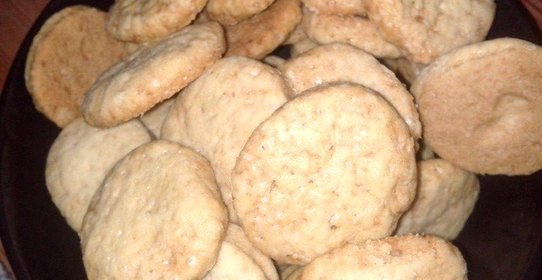 Простое песочное печенье