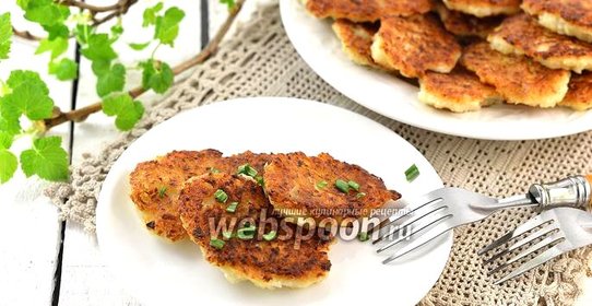 Оладьи капустные постные