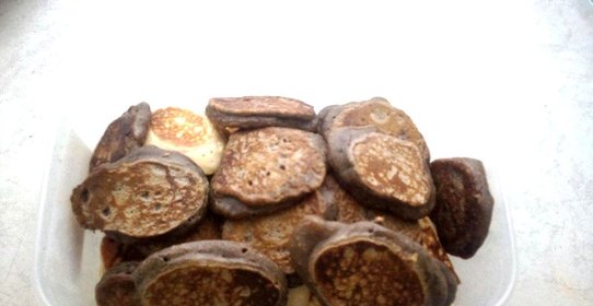 Вегетарианские оладьи на йогурте