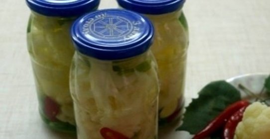 Цветная капуста острая на зиму