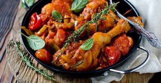 Курица каччиаторе