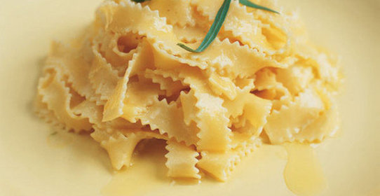 Паста со сливочно-лимонным соусом