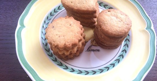 Печенье с грецким орехом