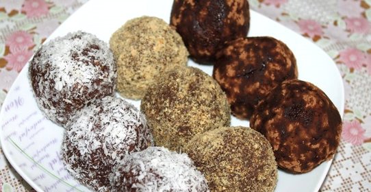 Пирожное Картошка со сгущенкой