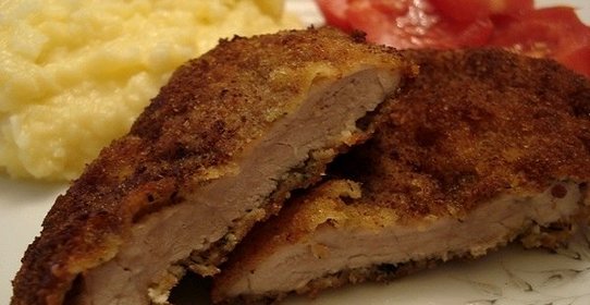 Ромштекс с гарниром