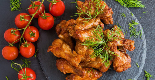 Куриные крылышки в панировке