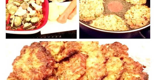 Овощные блинчики