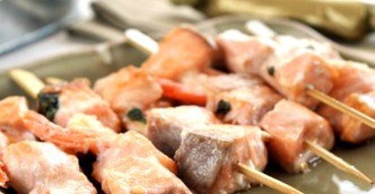 Шашлыки из лосося в специях (Tandoori Rawas)