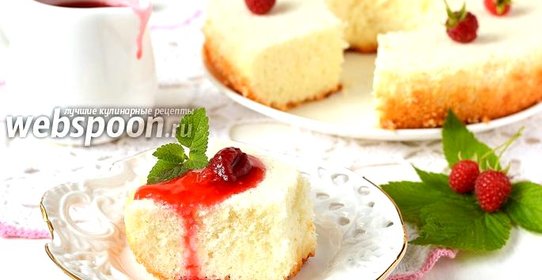 Бисквит на белках (ангельский бисквит) в мультиварке