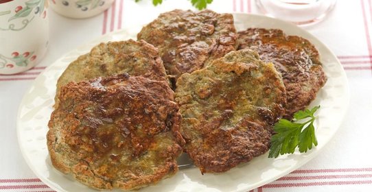 Печеночные оладьи