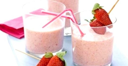 Земляничный коктейль