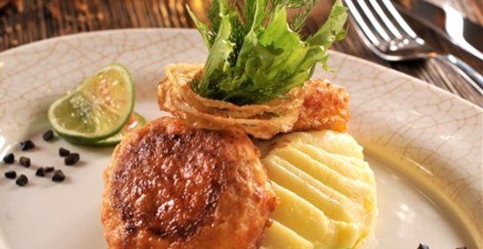 Котлеты из рыбы муксун