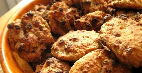 Овсяное печенье без масла