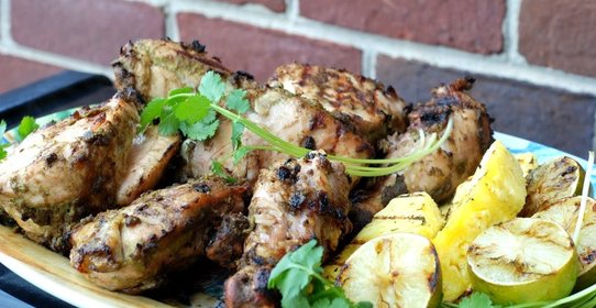 Ароматная курица на гриле