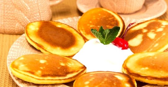 Кукурузные оладьи