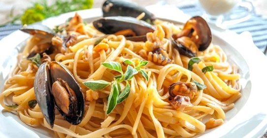 Паста с морепродуктами