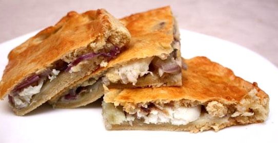 Пирог с тиляпией