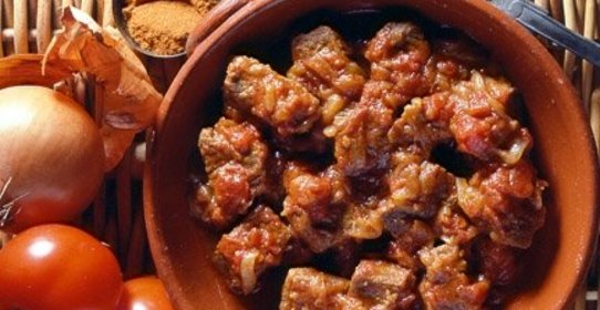 Гуляш из лосятины