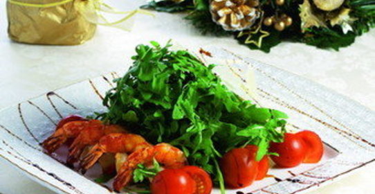 Салат «дары моря»