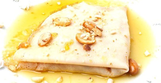 Блинчики с медом или сахаром