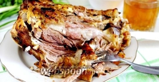 Свиная рулька по-чешски