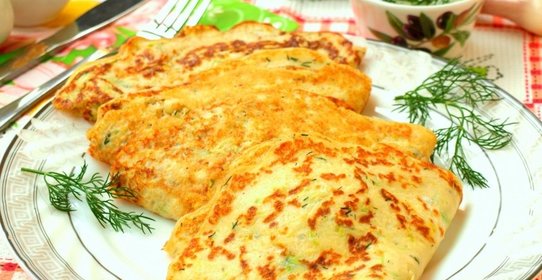 Блинчики из кабачков