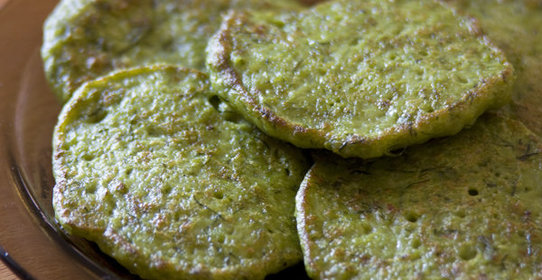 Гороховые оладьи