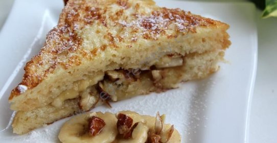 Французские тосты с начинкой