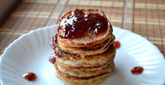 Блины из овсяных хлопьев