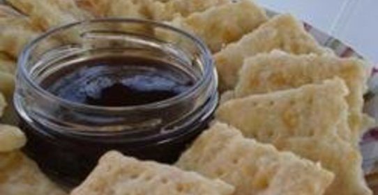 Крекеры с сыром чеддер