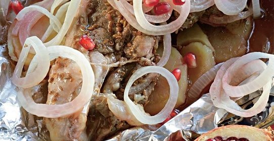 Баранина в гранатовом соке