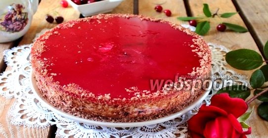 Торт «Вишнёвый сюрприз»