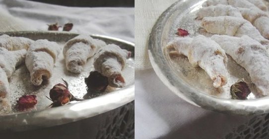 Рогалики в пудре