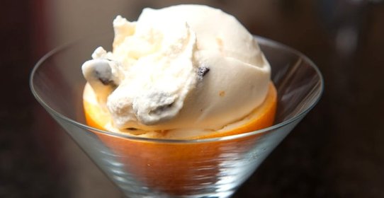 Апельсиновое мороженое