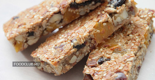 Домашние батончики мюсли