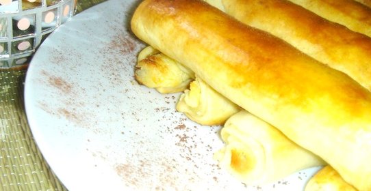 Творожные трубочки