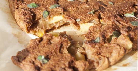 Банановый пирог