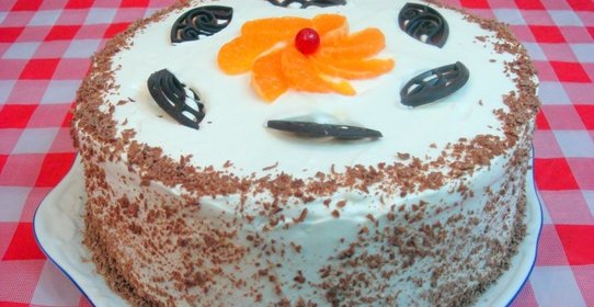 Торт апельсиновый в мультиварке