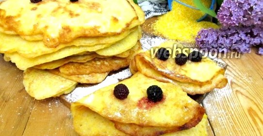 Блины кукурузные