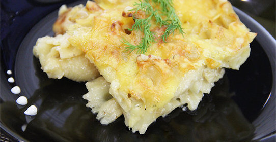 Макароны с сыром