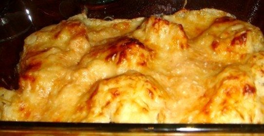 Цветная капуста с бешамелем (по рецепту Елены Молоховец)