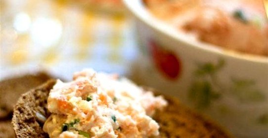 Закусочная паста с семгой